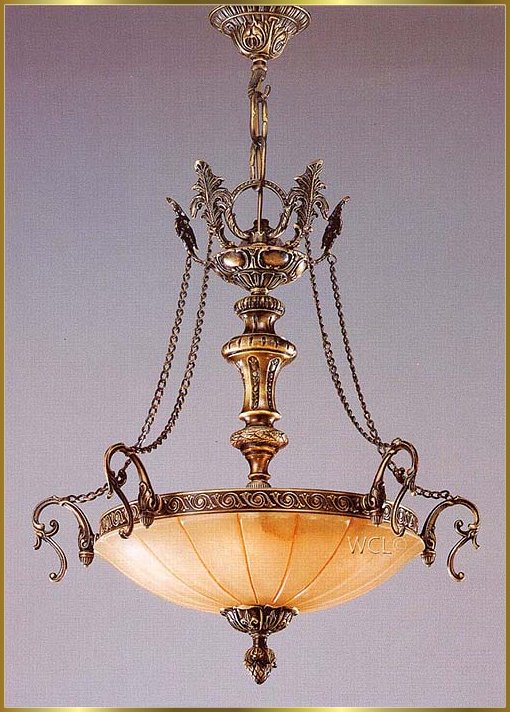 Alabaster Chandeliers Model: RL 1202-53